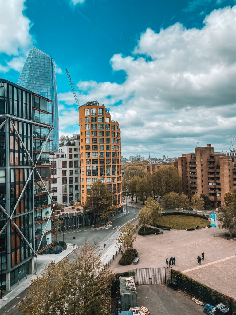 Aussicht von Tate Mordern