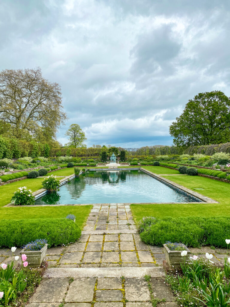 Diana Memorial in den Kensington Gardens in London, England
