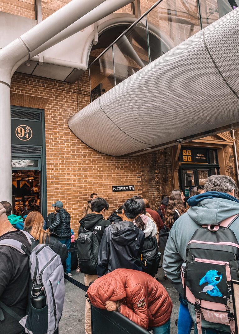 Harry Potter Store & Photo Point am King's Cross in London