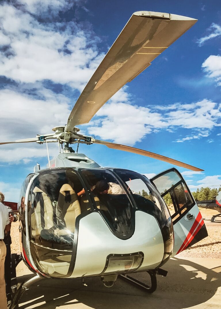 Helikopter am Grand Canyon, USA
