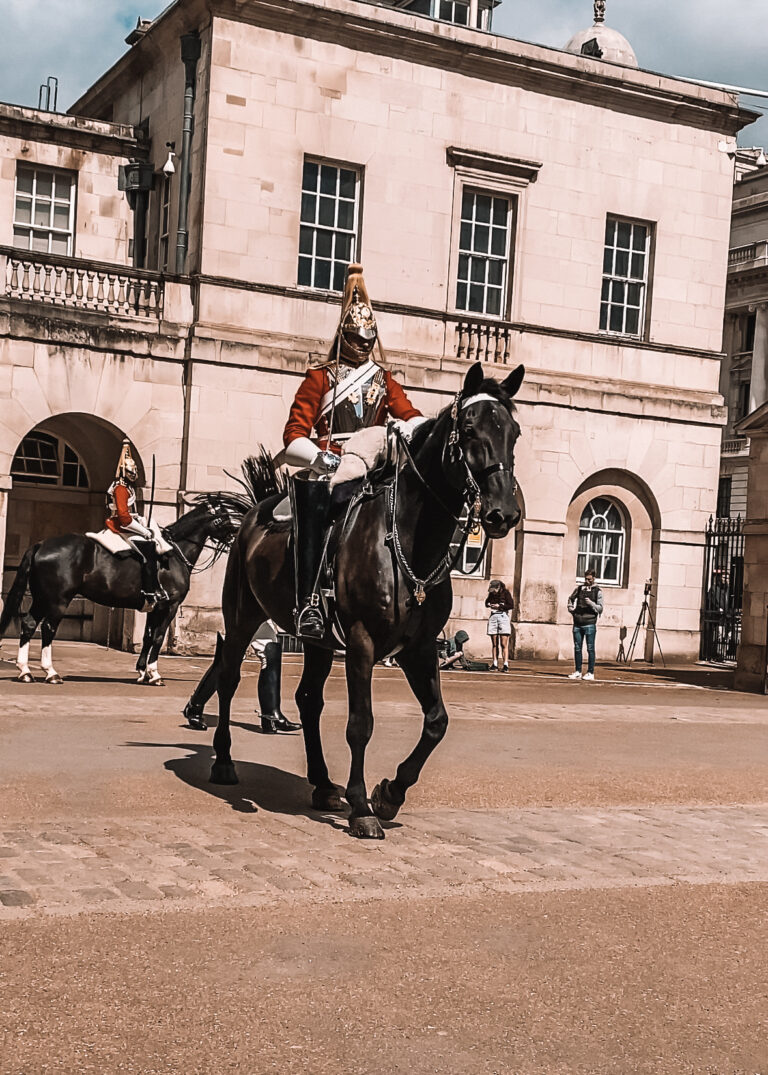 Horse Guards in London England