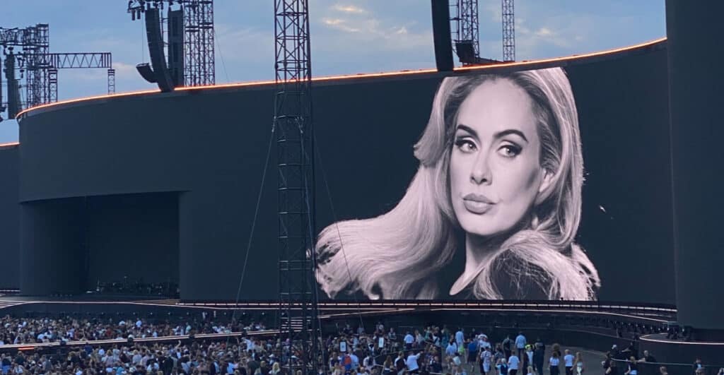 Bühnenbild von Adele München 2024