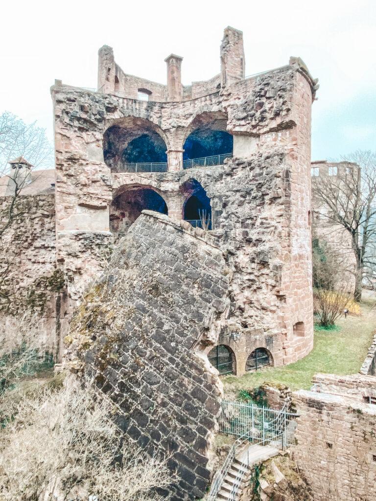 Ruine am Schloss Heidelberg