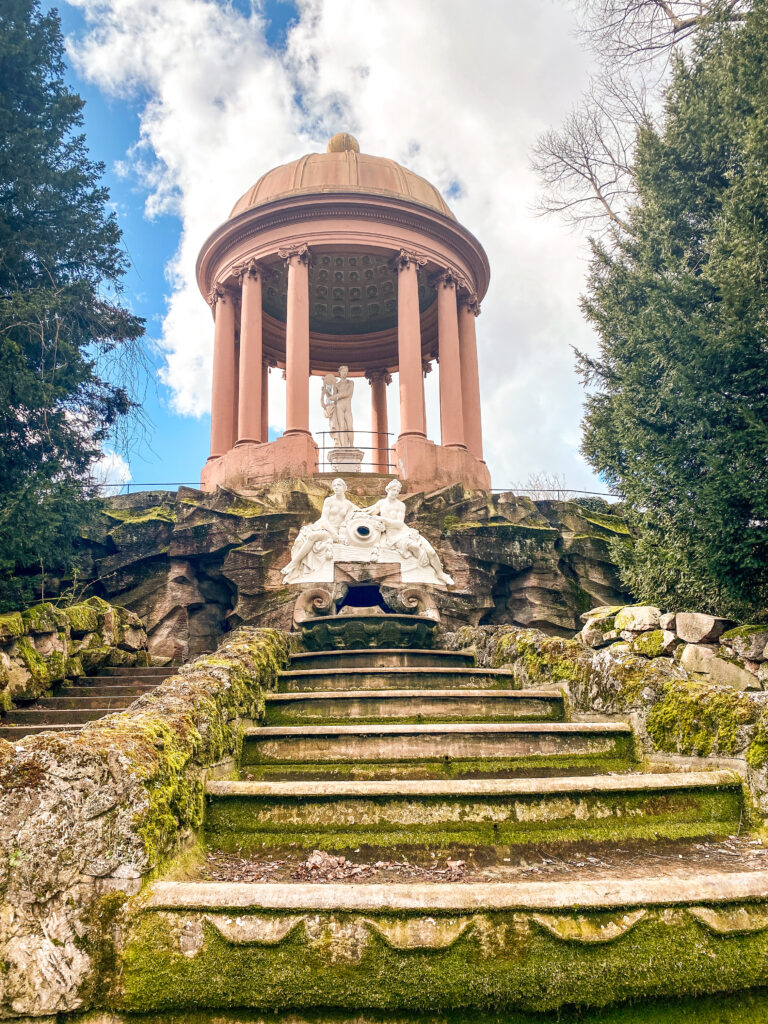 Der Apollotempel am Schloss Schwetzingen