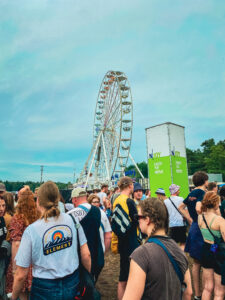 Das Riesenrad auf dem Hurricane Festival