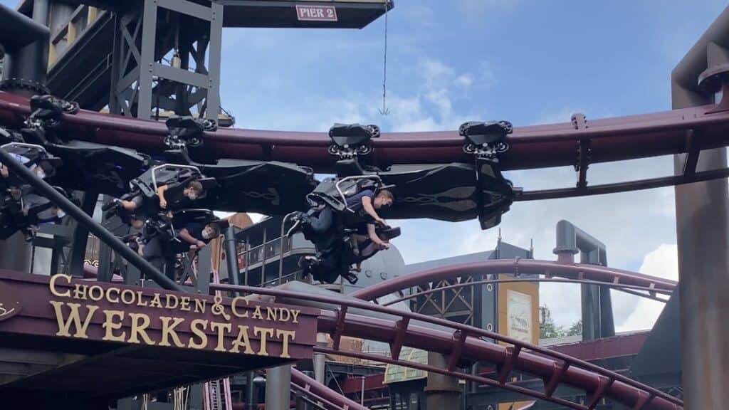 Achterbahn FLY im Phantasialand