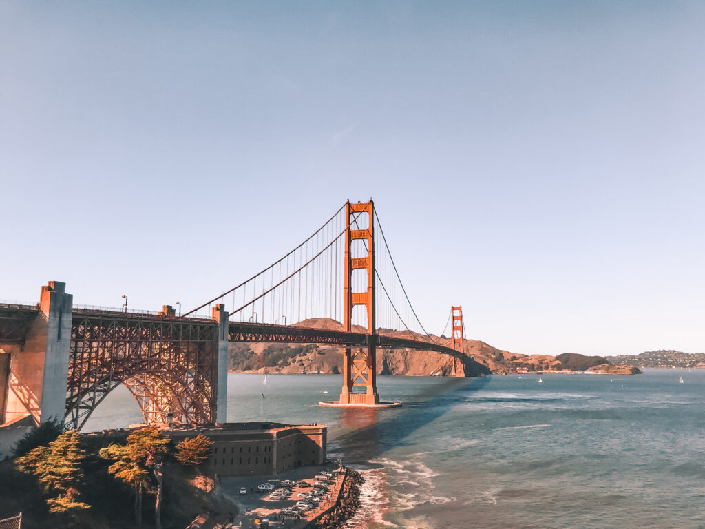 Golden Gate Bridge in San Francisco, USA