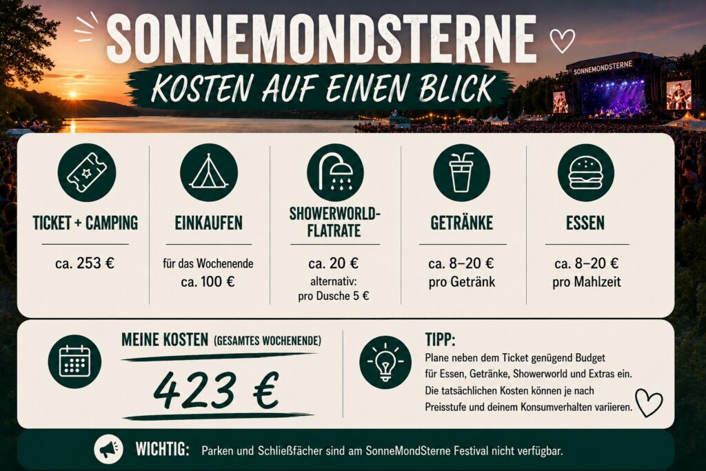 SonneMondSterne Kosten