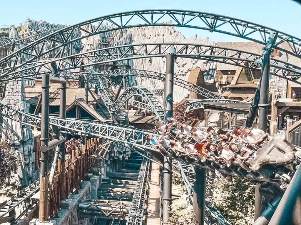 Achterbahn Taron im Phantasialand